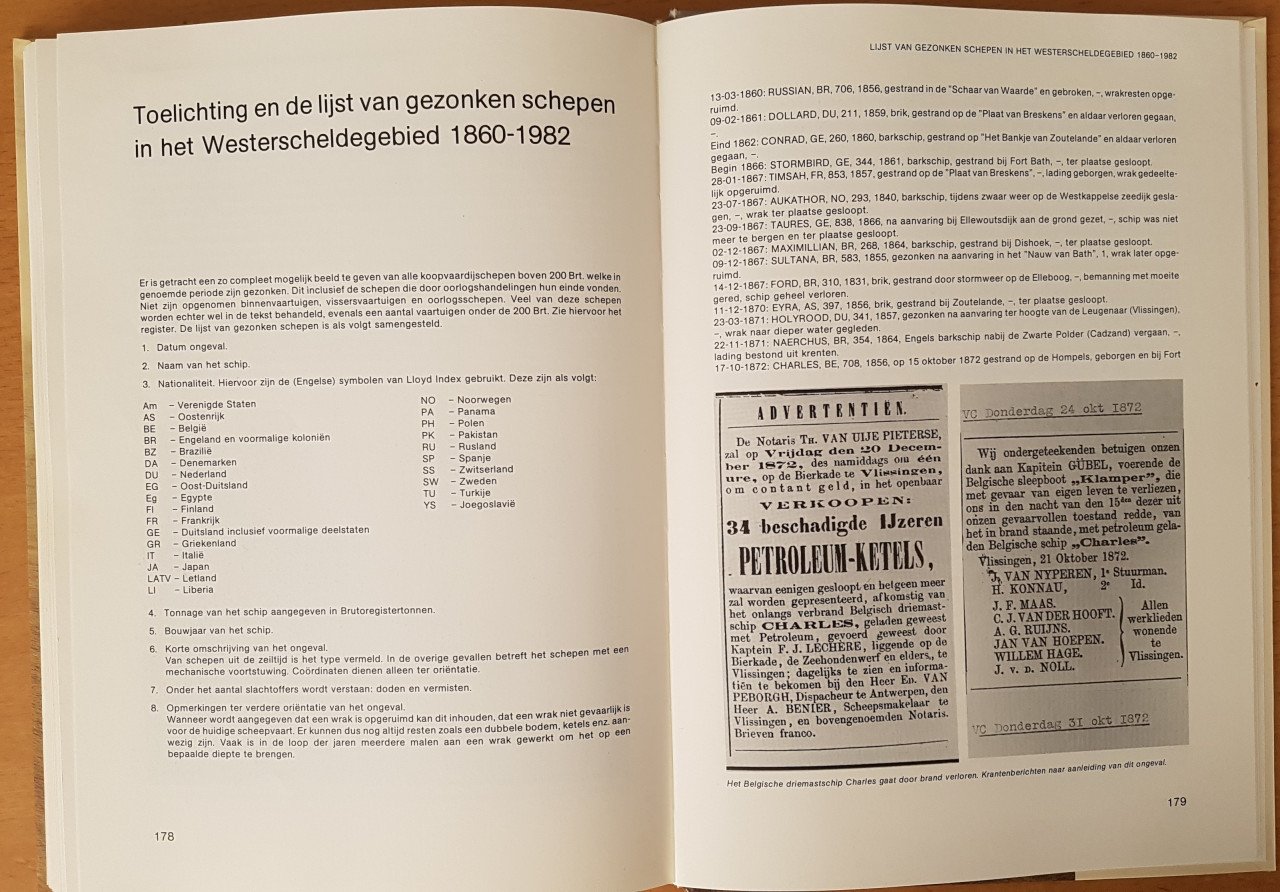 DE WESTERSCHELDE BIJ STORM EN MIST - C Heijkoop - 1983