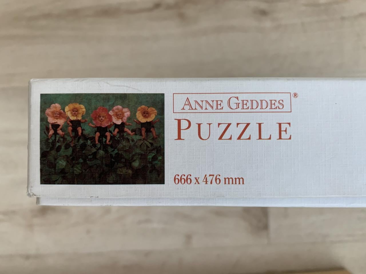 2 puzzels Anne Geddes 900 stukjes