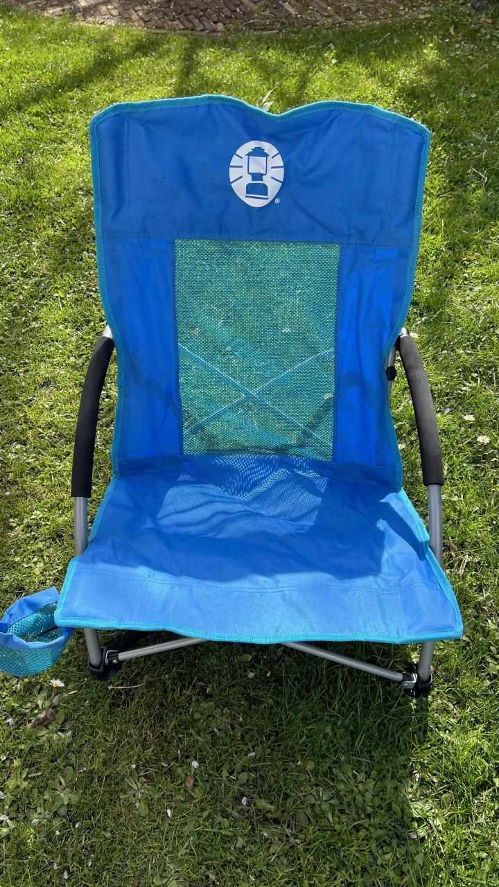 2 Coleman Low Sling strandstoelen