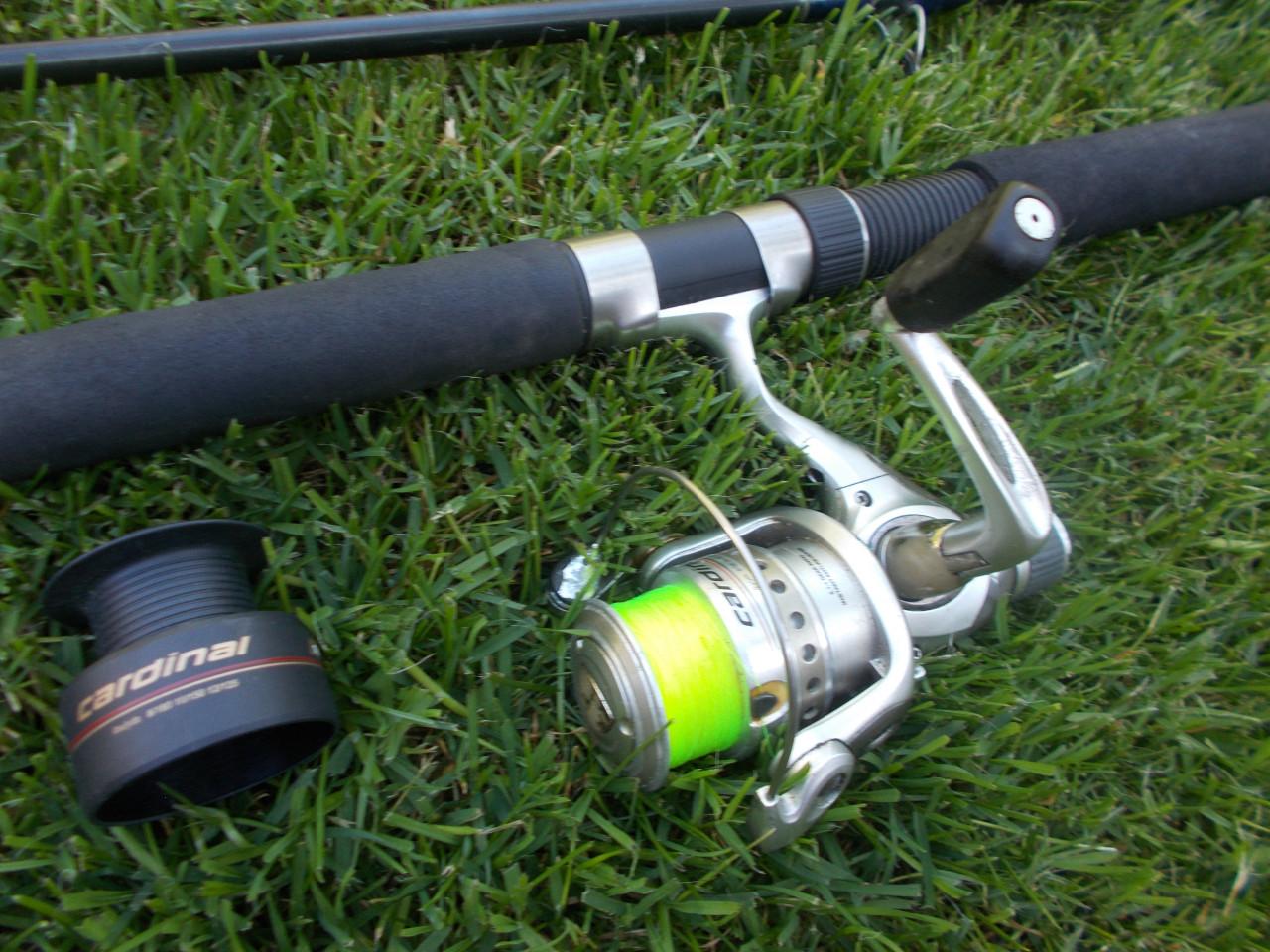 Spinhengel 275 cm met ABU Garcia werpmolen
