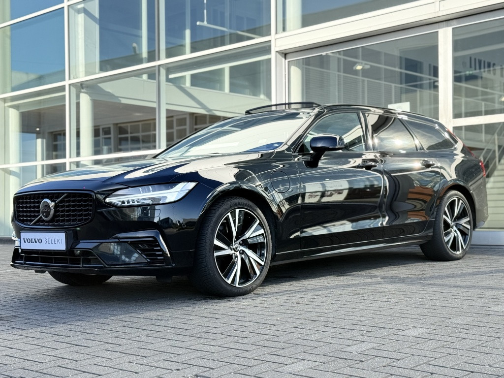 Volvo V90 t6 398pk recharge plus dark| panodak| adap.cruise| 360camera| aw