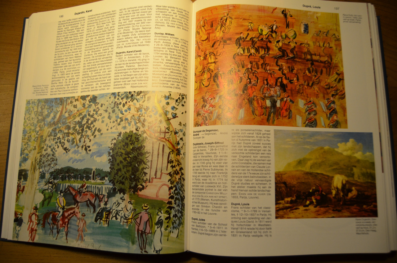 Schilderkunst van A tot Z groot zwaar boek 768 pag
