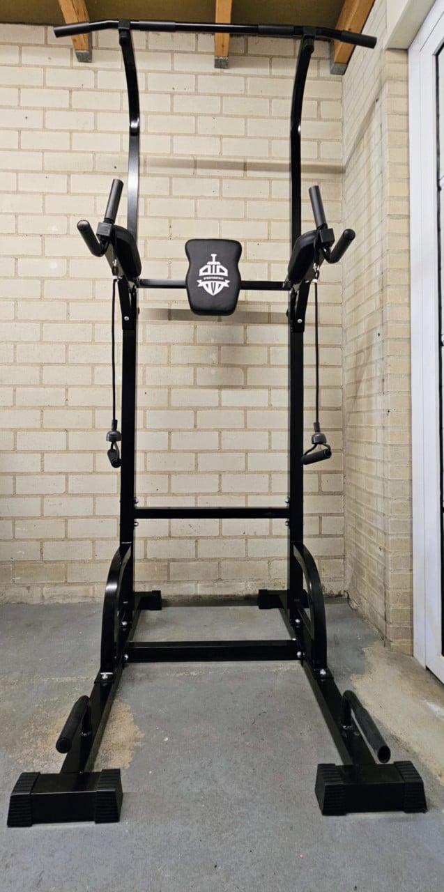 Sportsroyals Power Tower Dip Station Pull Up Bar voor Home Gym
