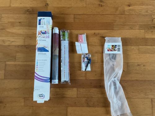 Diamond painting 55x35 cm. nieuw € 5