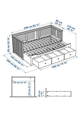 Ikea Hemnes bed