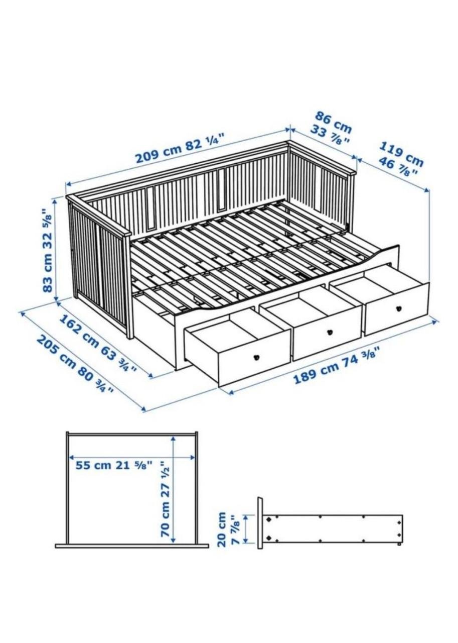 Ikea Hemnes bed