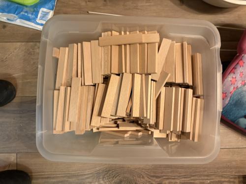 Houten blokjes Ikea lijkt op Kapla