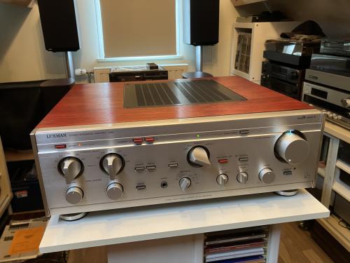 Luxman L-510 vintage top versterker met MM en MC 2x112W service + garantie