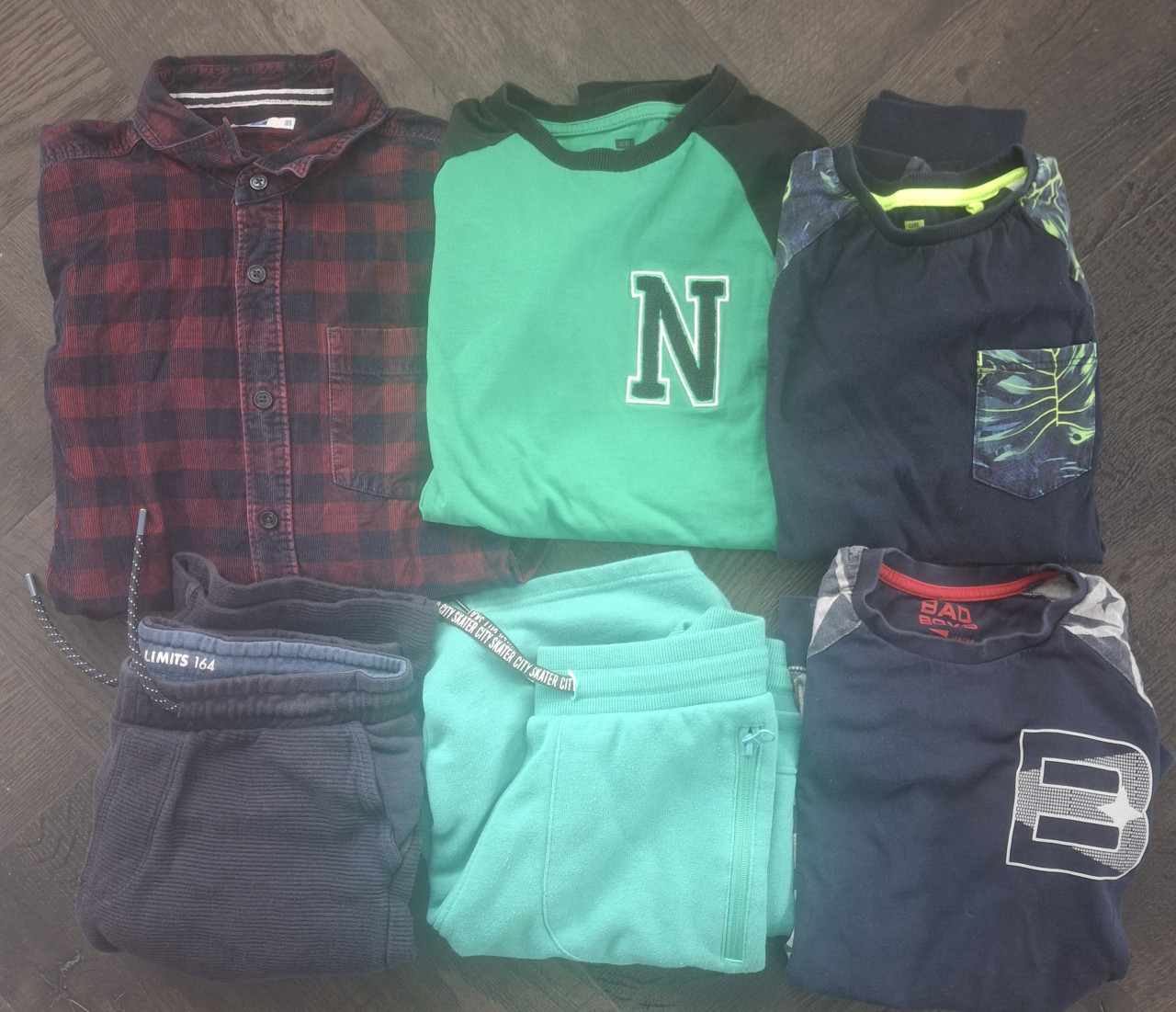 Kinderkleding WE Fashion maat 158-164 €2 per stuk