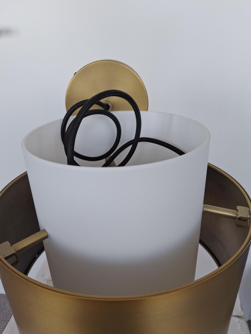 Hanglamp Lucinde Firmin glas/messing