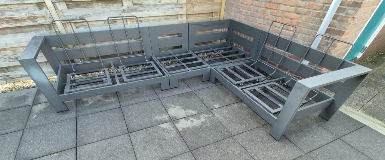 Verstelbare Aluminium Loungeset Sensa (Bezorging mogelijk)