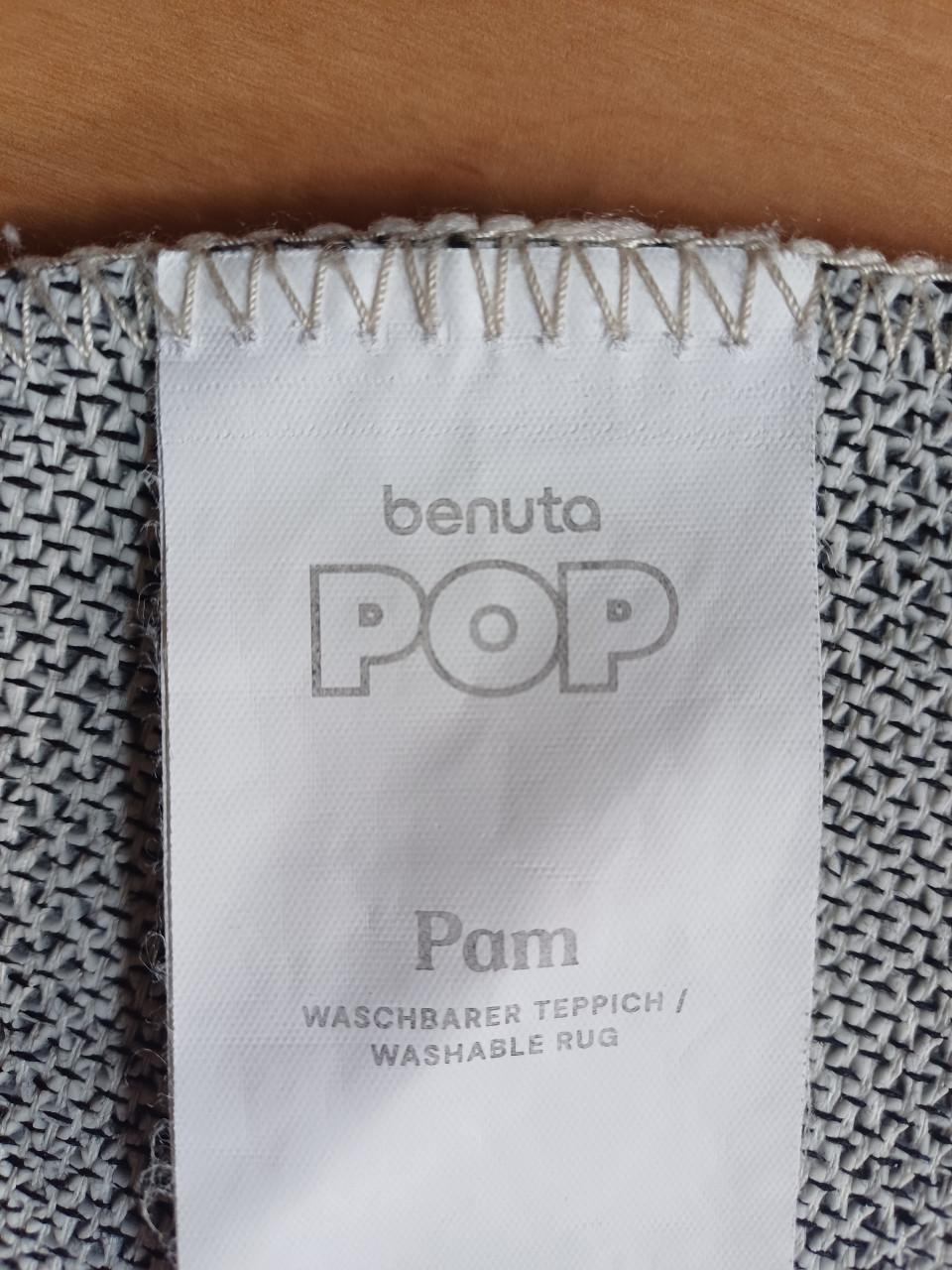 Als Nieuw: POP wasbaar (zacht) vloerkleed Pam, organische vorm