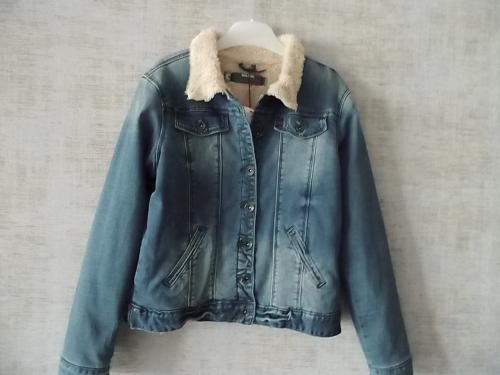 Jas van Bleu Rebel maat146-152.