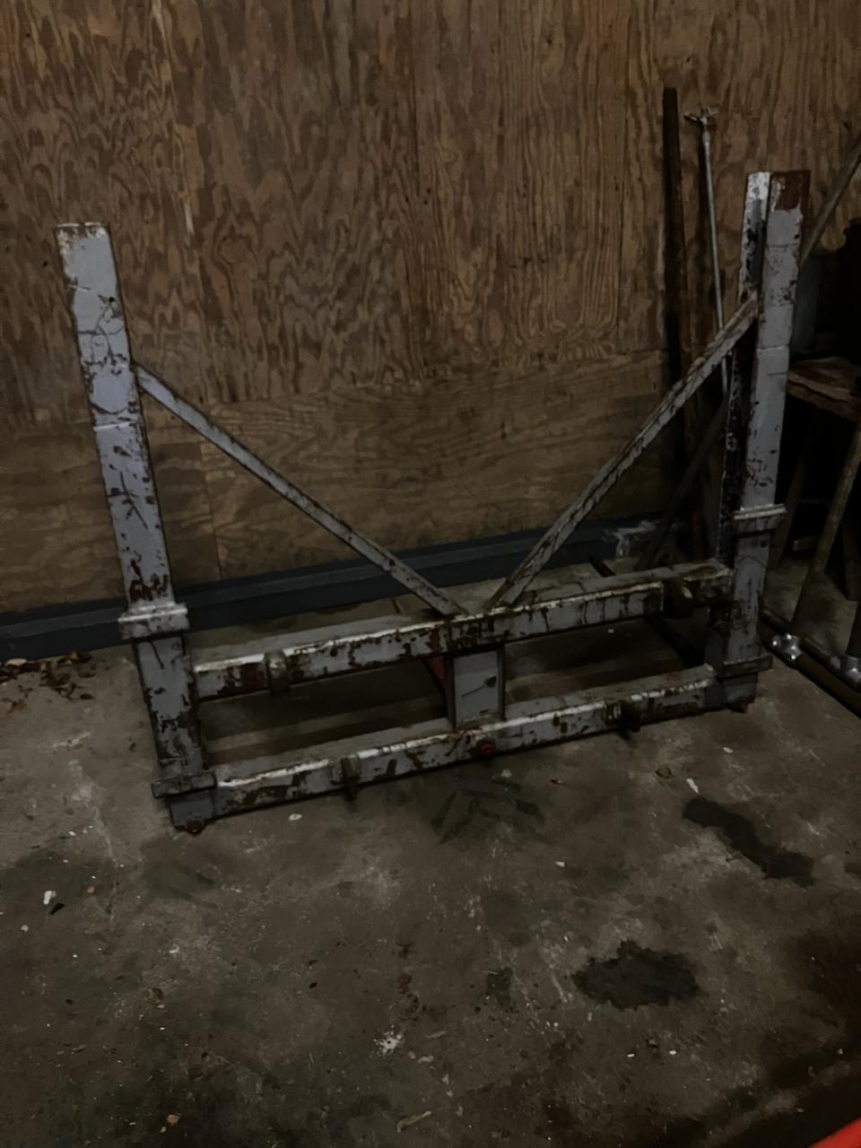 Hooivork voor grote balen hooi/stro