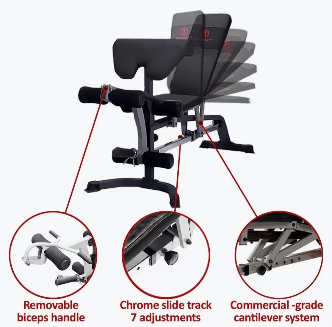 Marcy smithmachine, krachtstation