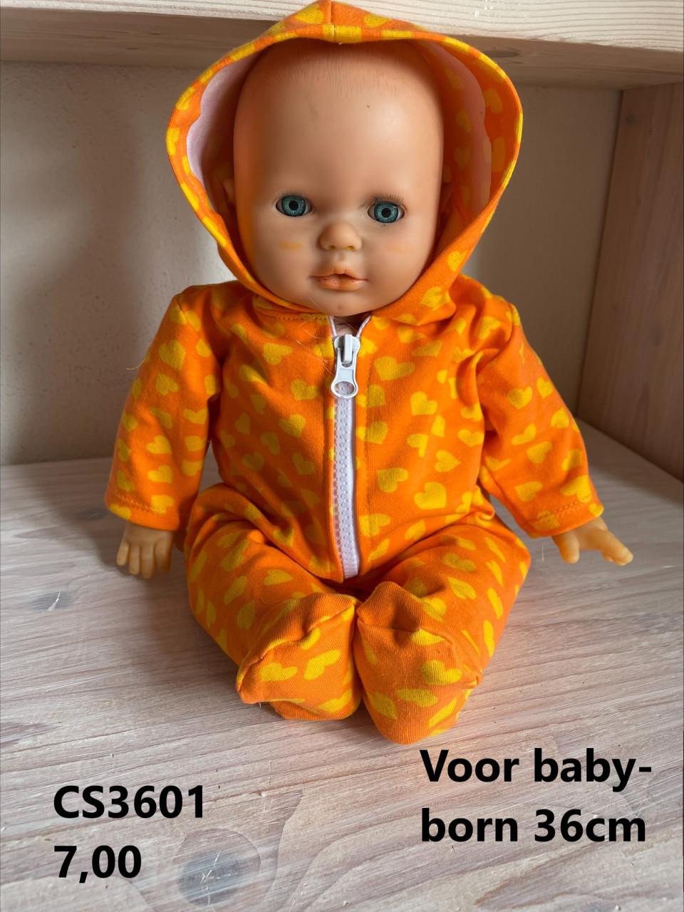 Poppenkleertjes baby born 36cm. Set. Opbrengst KiKa.