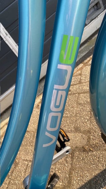Nieuwe school/werkfiets cortina/vogue elite , dubbelle standaard, rek 899,0