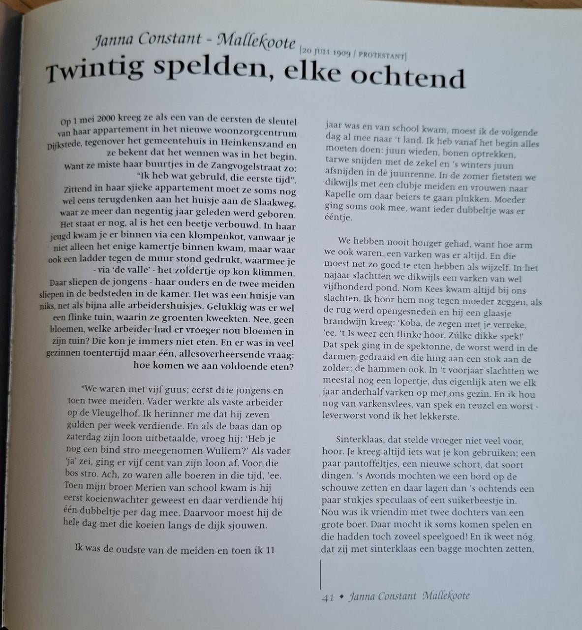 ... en m'n zuster die heet Kee ... - Portretten van 33 Borselse boerinnen