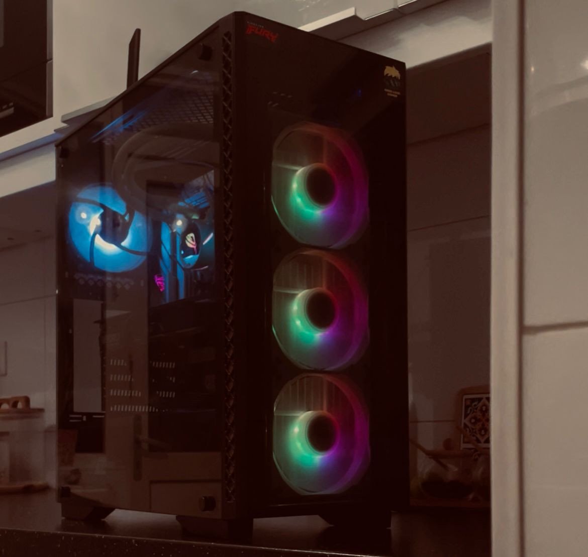 🔥High-End Gaming-PC - Ryzen 7500F - DDR5 - SSD - RTX 4060 TI - WiFi 6E 🔥