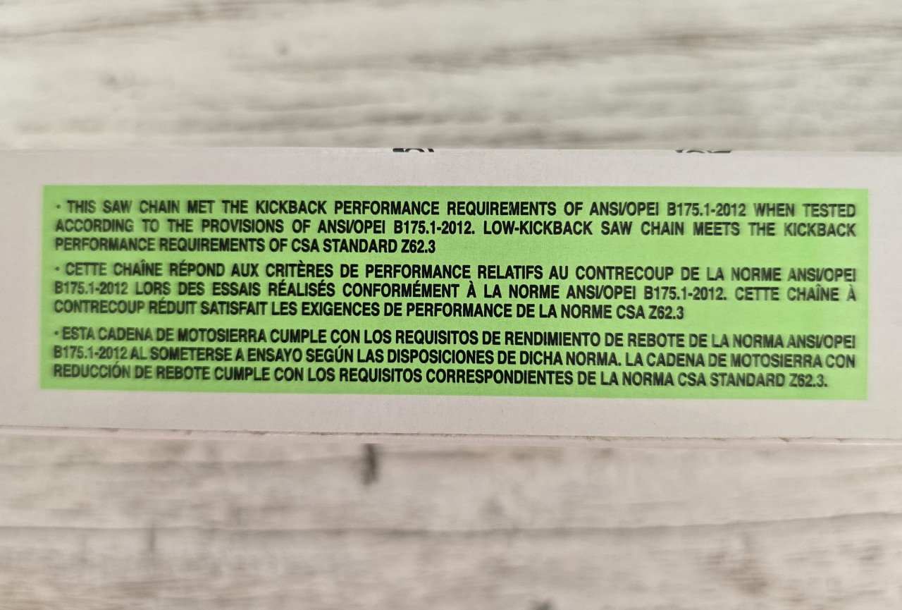 Set van 2 nieuwe kettingen van Makita voor kettingzaag