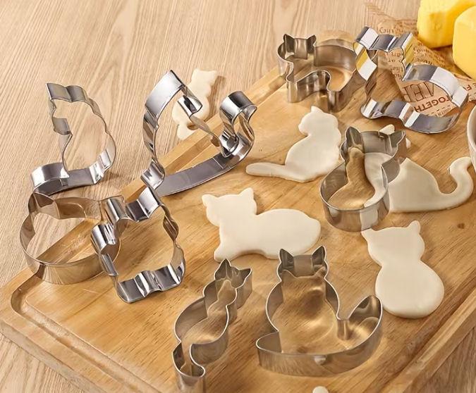 RVS Koekjes uitstekers setjes