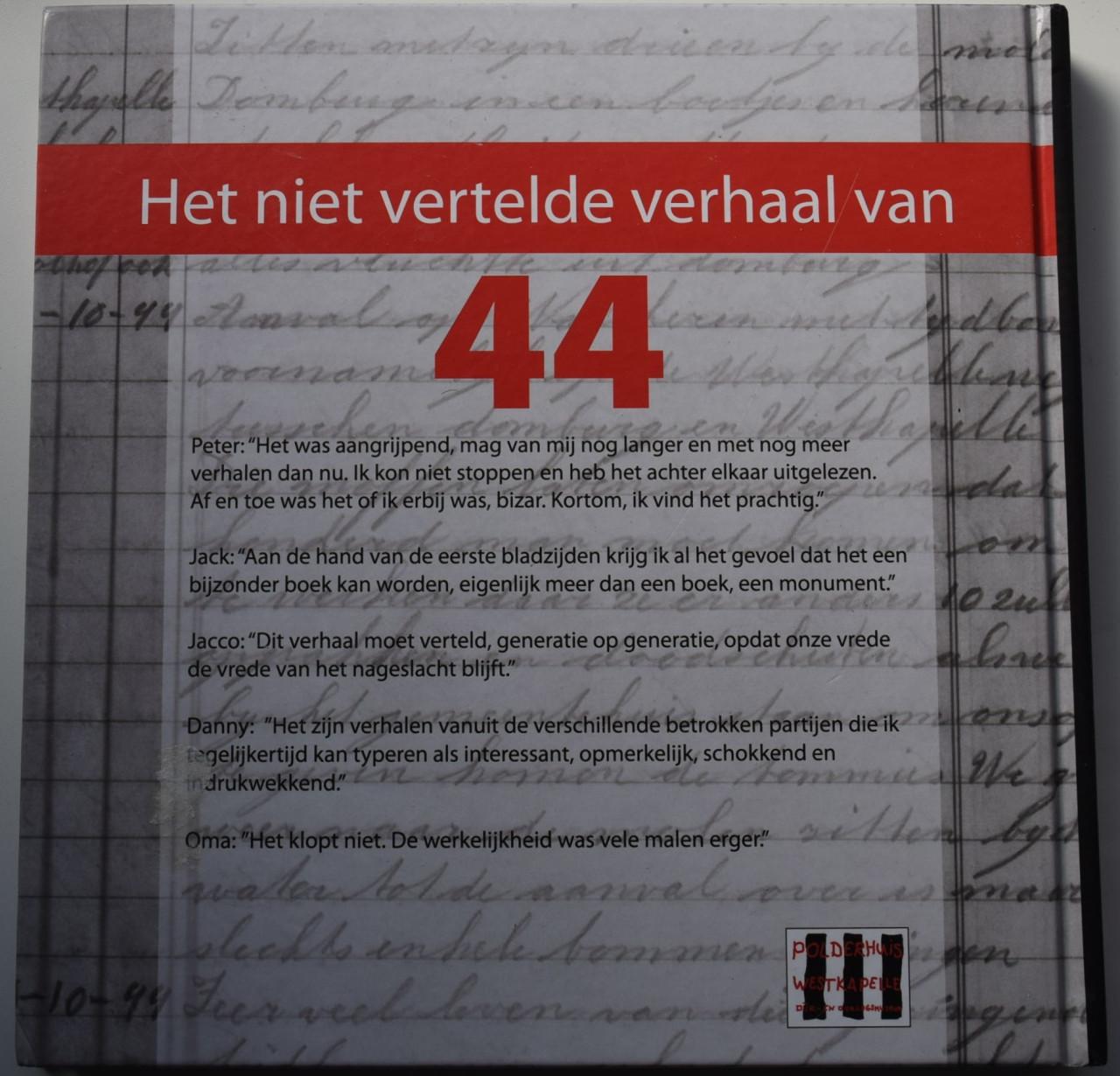 Het niet vertelde verhaal van 44. – Ada van Hoof.