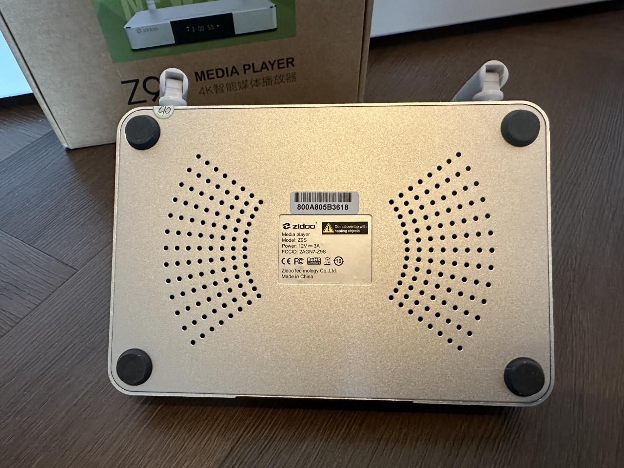 Zidoo Z9S mediaspeler