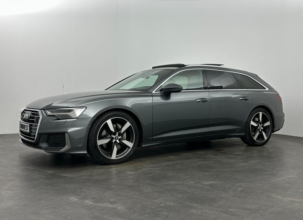 Audi A6 avant 50 tdi quattro s-line luchtvering pano soft