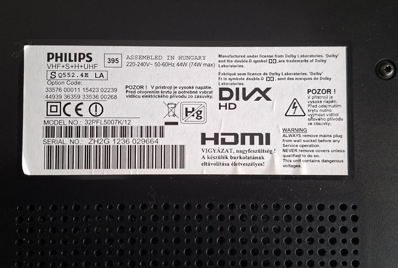Smart TV Philips 32PFL5007K/12
