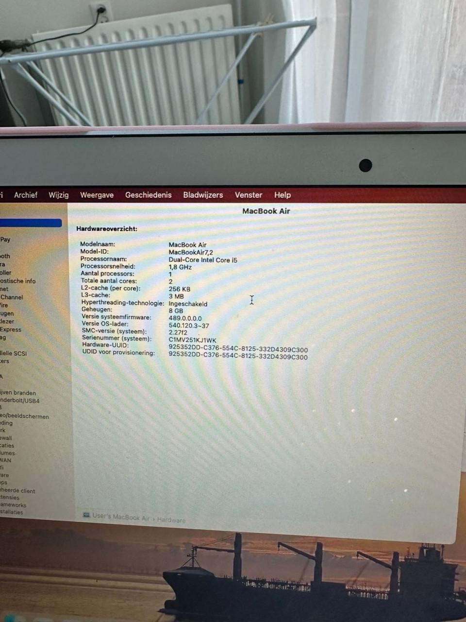 Macbook air (2017) “13