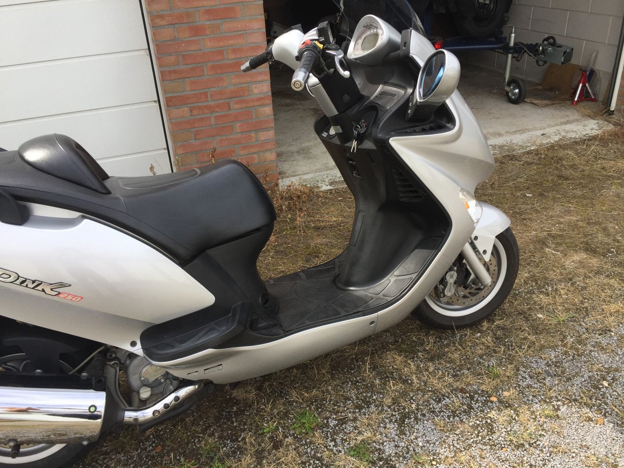 Kimco Motorscoeter 250cc. In zeer goede en mooi staat