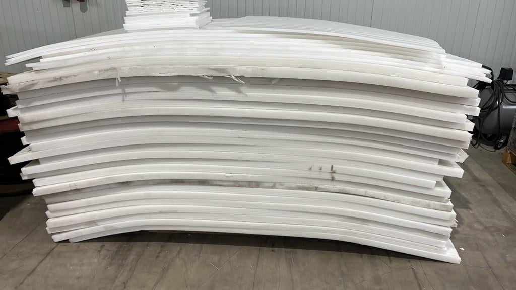 Verpakkingsmateriaal grote stukken foam 230x143 cm