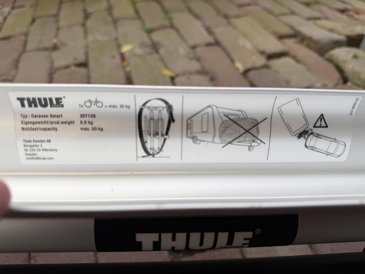 Thule fietsendrager caravan smart