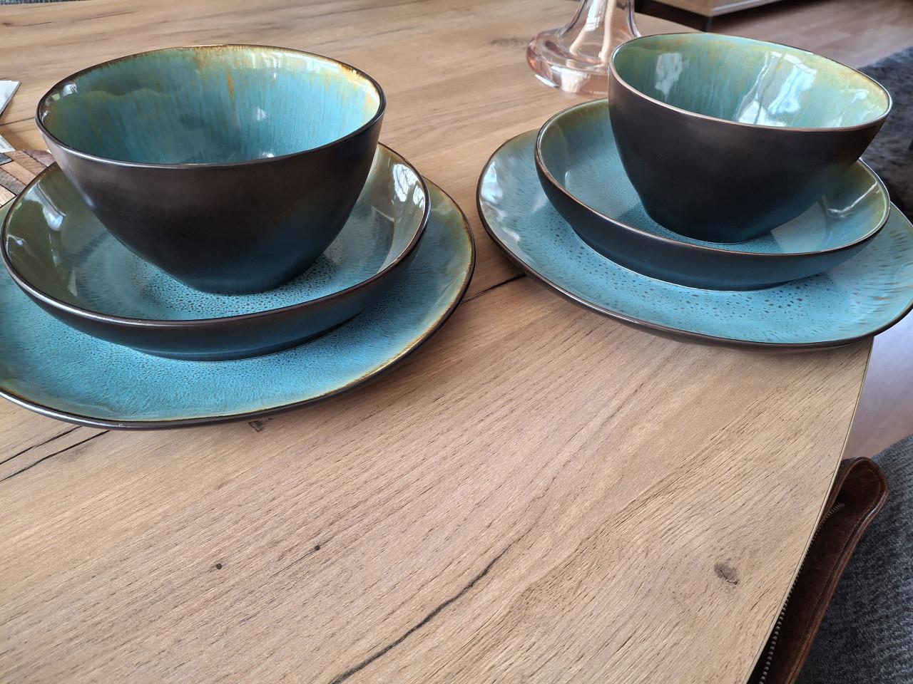 Palmer borden en kommen