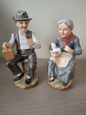 Beeldjes, 2 stuks