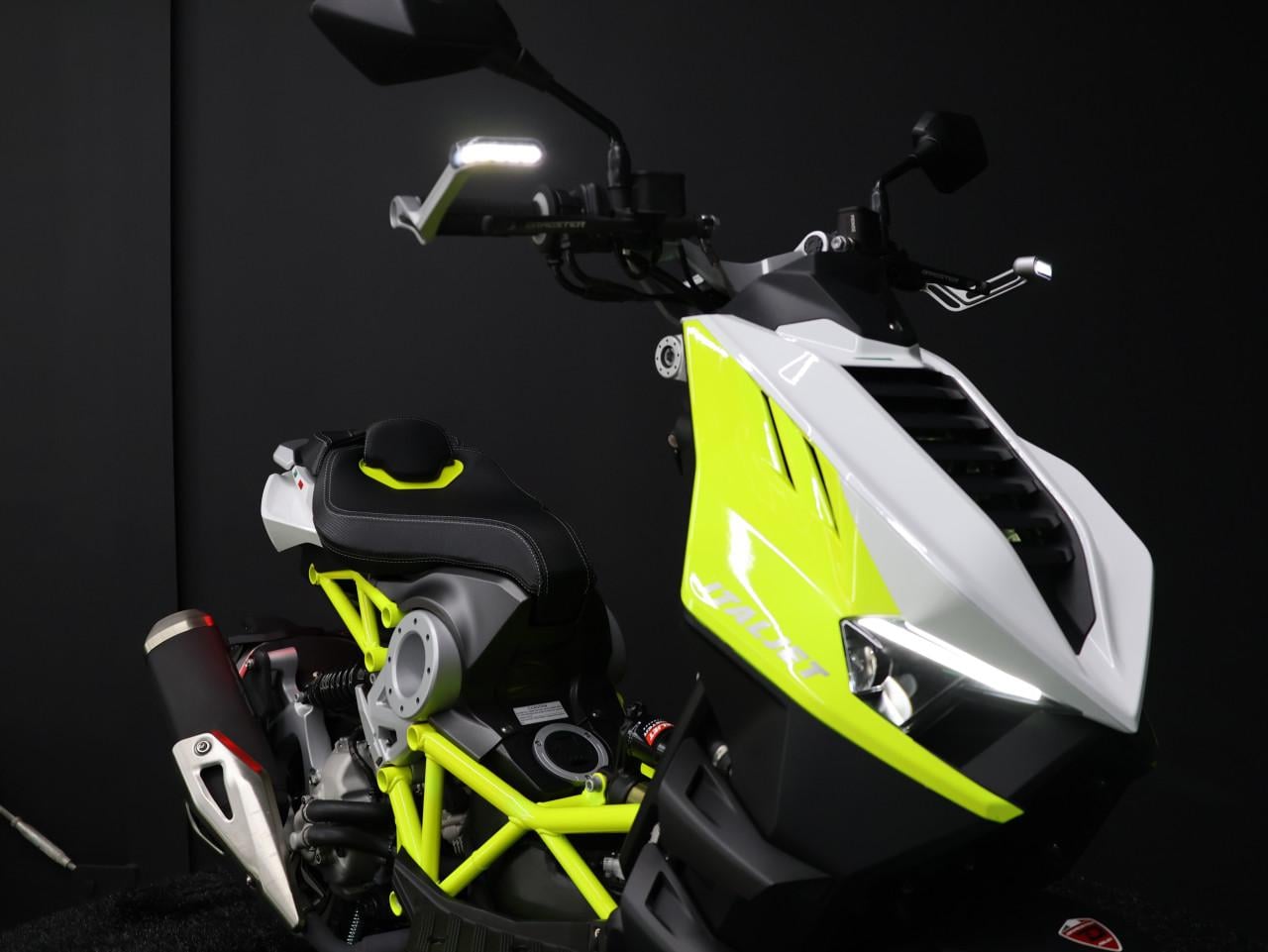 DRAGSTER 300 | Bianco/Giallo | BTW Motor