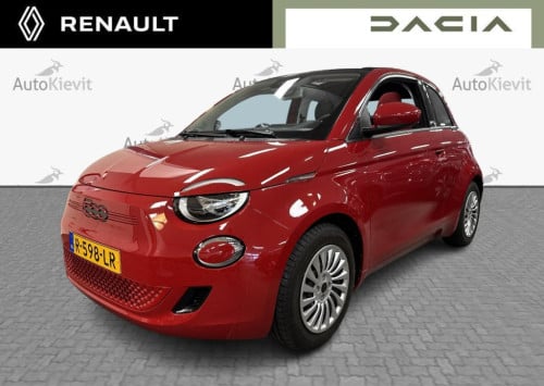 Fiat 500e cabrio red 24 kwh