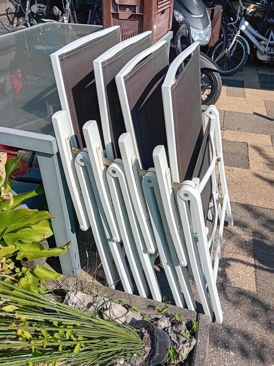4 xTuinstoelen