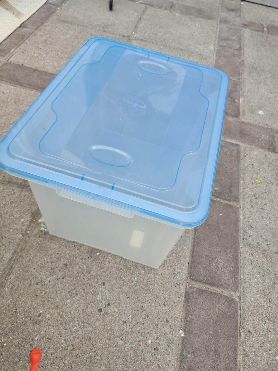 Opbergbox plastic 35x28x22cm