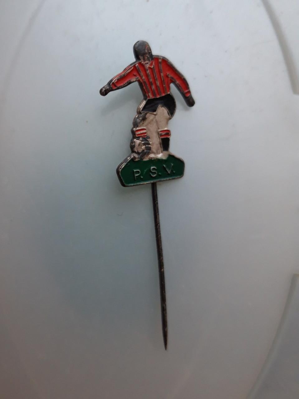 Vintage: Voetbal met een speler