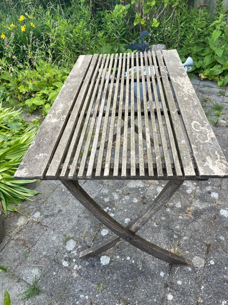 Tuintafel hout