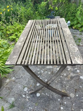 Tuintafel hout