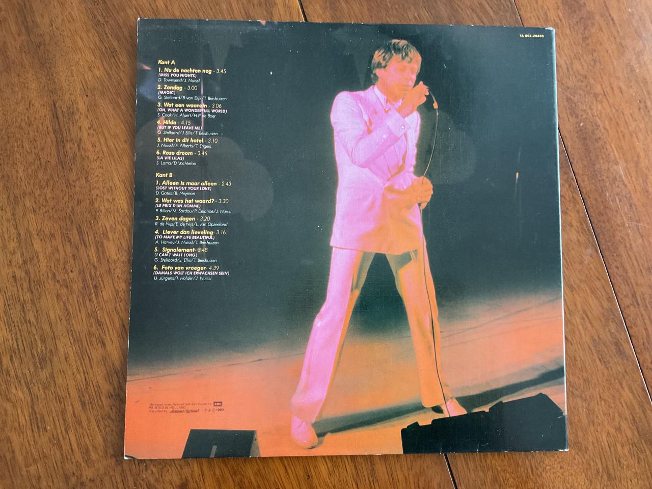 Rob de Nijs.        Met je ogen dicht.