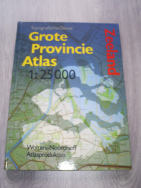 Grote provincie atlas Provincie Zeeland