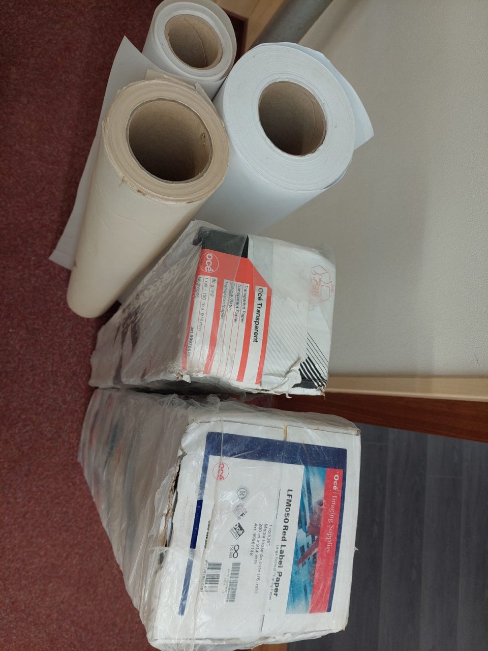 Rollen plotterpapier