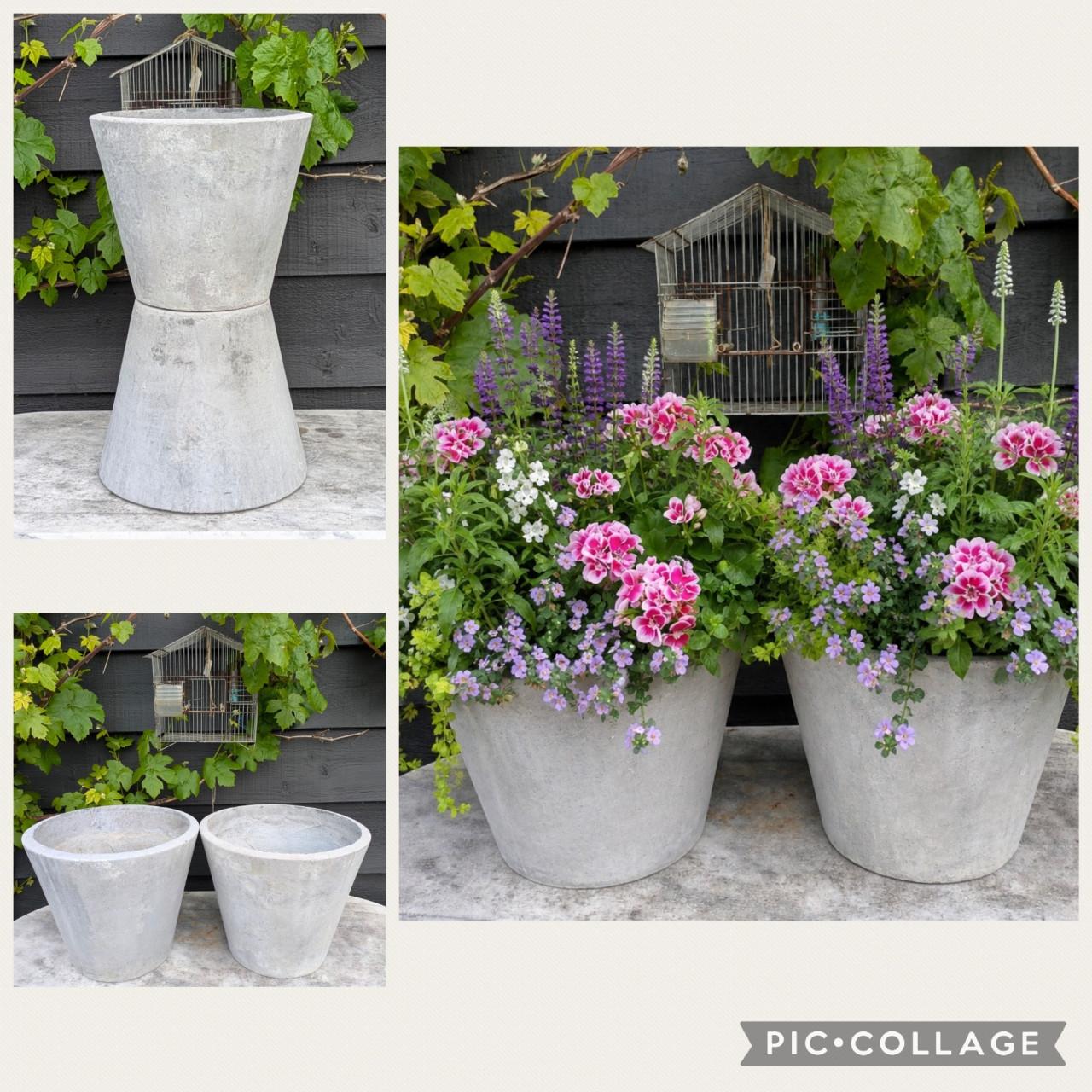 Grote bloempotten