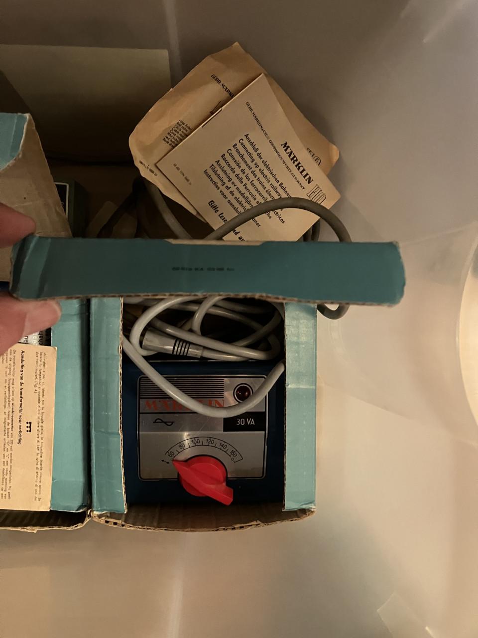 Märklin HO spoor wissels overgang seinen trafos