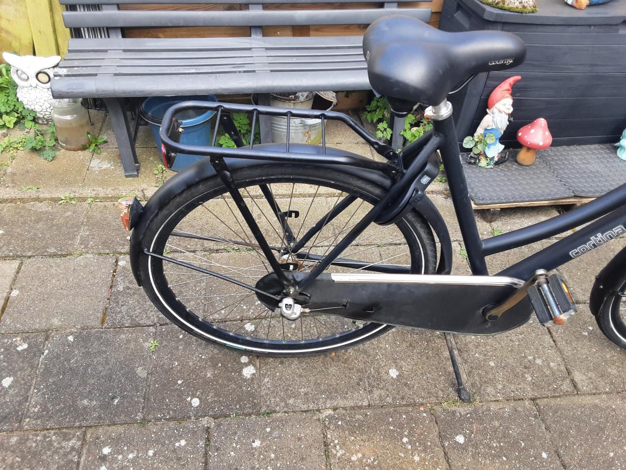 Cortina damesfiets/ transportfiets, 3 speed, terugtraprem