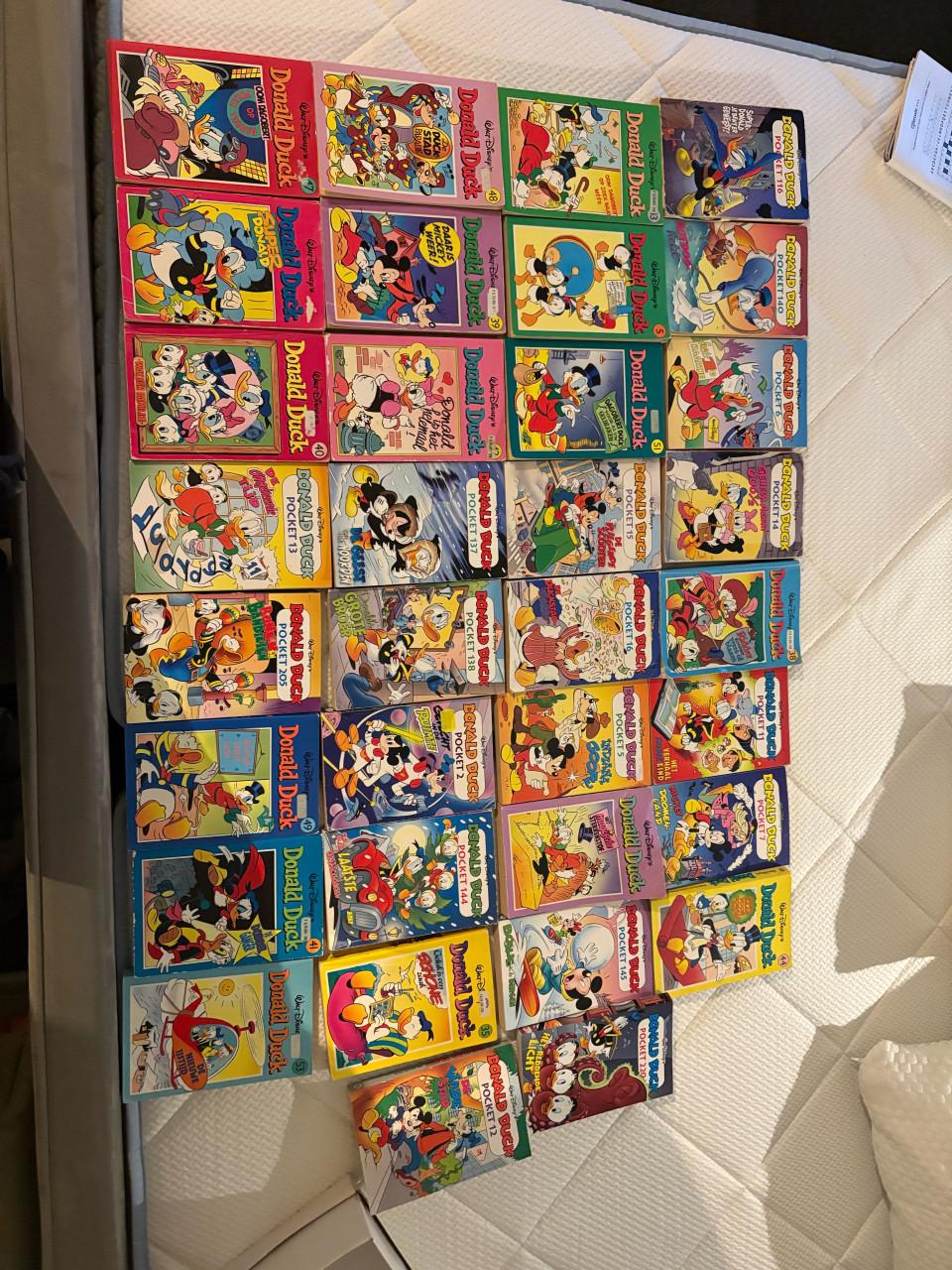 Donald Duck pockets - 34 stuks