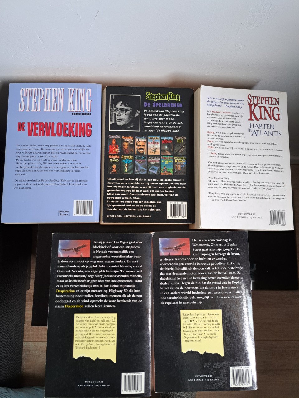 5 x stephen king boeken